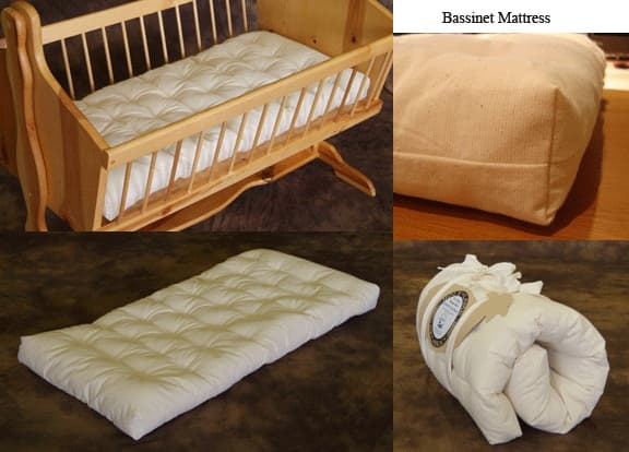 baby cradle mattress sizes 16x33