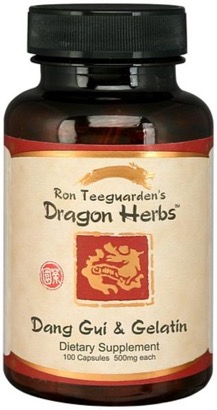 Dragon Herbs Dang Gui and Gelatin