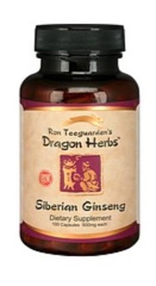 Dragon Herbs Siberian Ginseng Caps (Eleuthero)