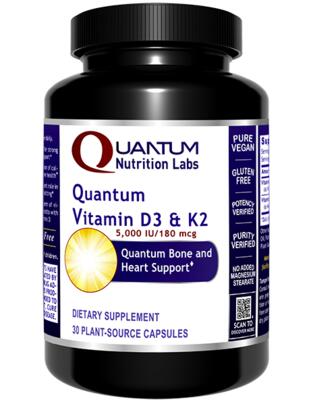 Quantum Nutrition Labs Vitamin D3 &K2